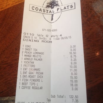 Coastal Flats - The price is always right...party of 4 - Seafood Near Me - Mclean, Virginia Coastal Flats - The price is always right...party of 4 - Seafood Near Me - Mclean, Virginia