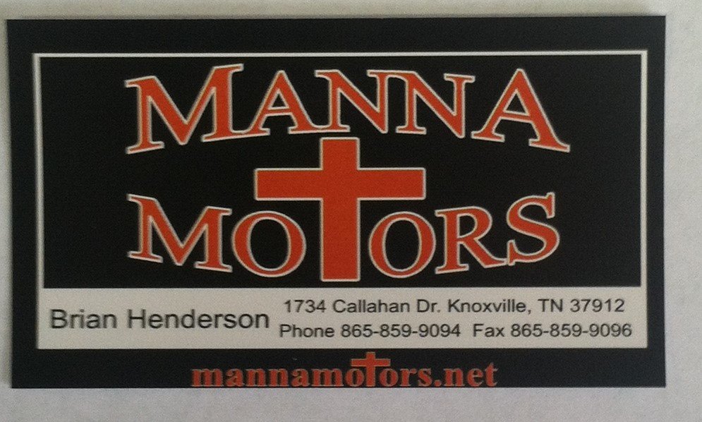MANNA MOTORS Updated September 2024 1734 Callahan Dr, Knoxville