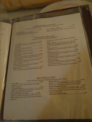 Menu photo 7 Kashmir Salem, NH