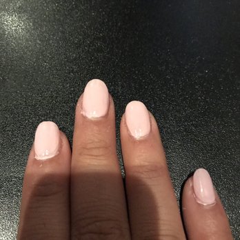M Nails - Poor manicure that goes with my poor review. - Nail Salons Near Me - Lake Orion, Michigan