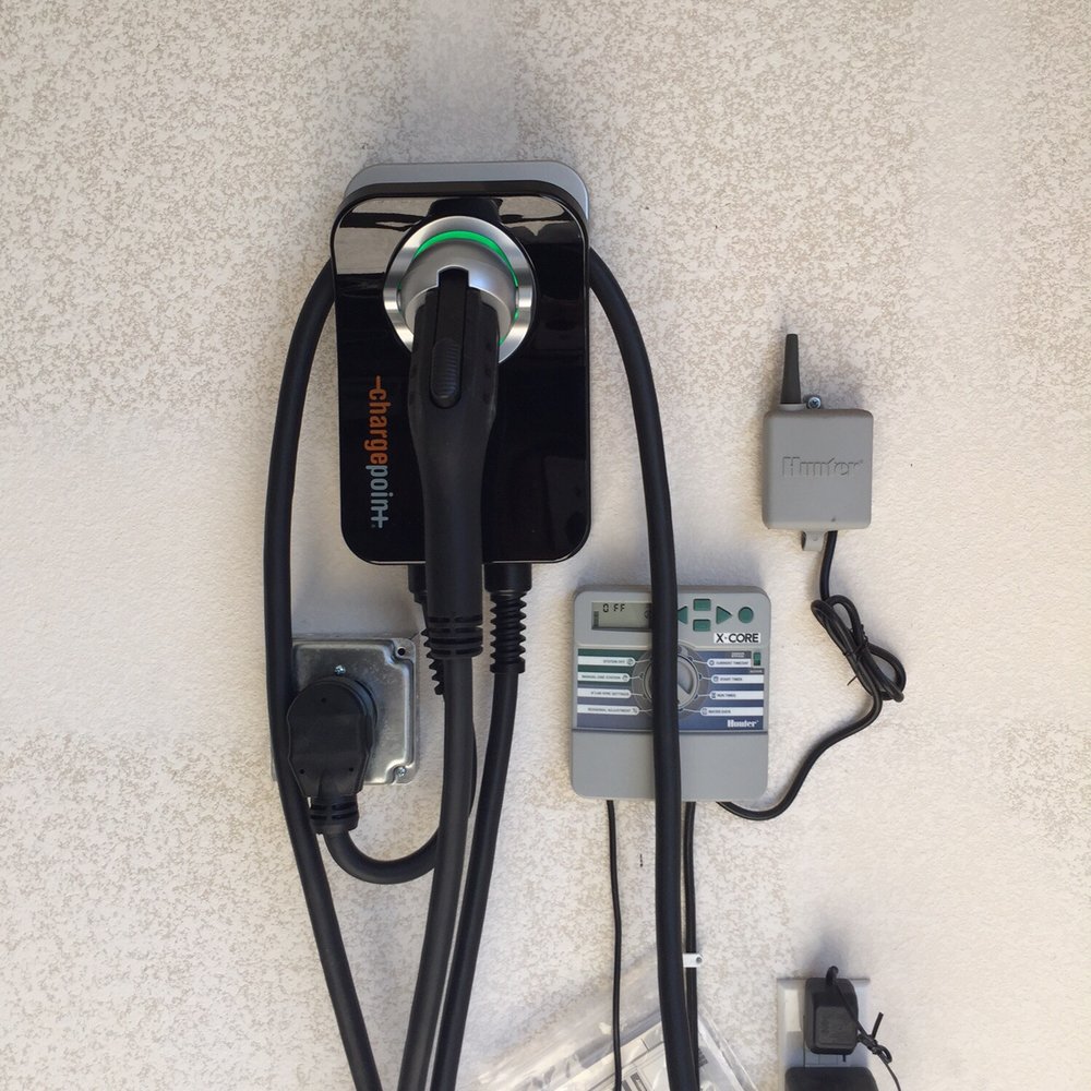 Nicks Electric - My new ChargePoint Home charger that Nick and David just installed. I am really happy how this come out! - Electricians Near Me Nicks Electric - My new ChargePoint Home charger that Nick and David just installed. I am really happy how this come out! - Electricians Near Me