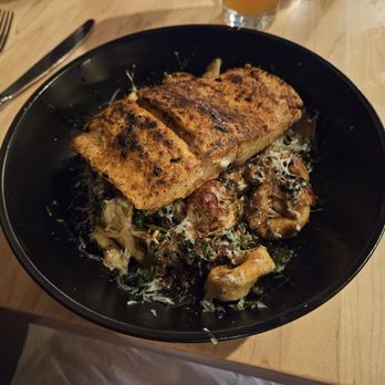 Waverly Stone - Tortelloni and salmon - Mediterranean Near Me - Holland, Michigan