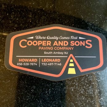 Cooper And Sons Paving - Contact info: - Masonry/Concrete Near Me - Parlin, New Jersey Cooper And Sons Paving - Contact info: - Masonry/Concrete Near Me - Parlin, New Jersey