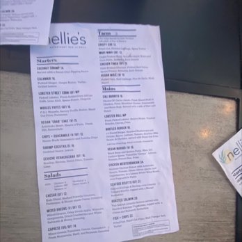 Nellie’s - Menu - Seafood Near Me - Branford, Connecticut
