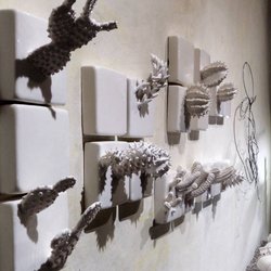 Terre Rare - dettaglio allestimento