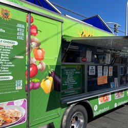 Menu on the truck