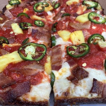 Melt Pizza Company - Pineapple Express-- jalapeño, bacon, and pineapple - Pizza Near Me - Stillwater, Minnesota