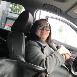 Chevron - My mother getting gas.