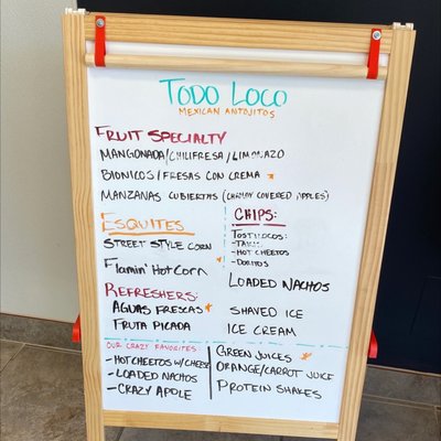 Menu photo 3 Todo Loco Mexican Antojitos Pittsburg , CA