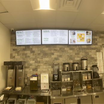 My Boba Shop - Signage behind counter - Bubble Tea Near Me - Pantego, Texas