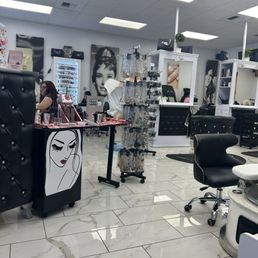 Beauty spa nails facials threading lashes was