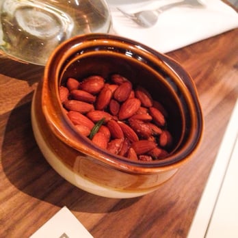 Edwin Mills by Equator - The seasoned roasted almonds are nice touch. - New American Near Me - Pasadena, California