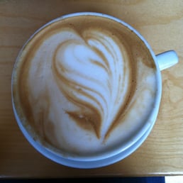 Almond milk latte Almond milk latte