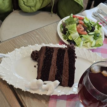 Twigs & Tea - Chocolate bourbon cake and salad. - Gift Shops Near Me - Fishers, Indiana Twigs & Tea - Chocolate bourbon cake and salad. - Gift Shops Near Me - Fishers, Indiana