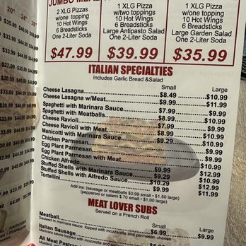 Antonio Pizza - Menu - Pizza Near Me - Riverside, California