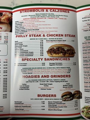 Menu photo 2 Fourno Pizza & Grill Drexel Hill, PA