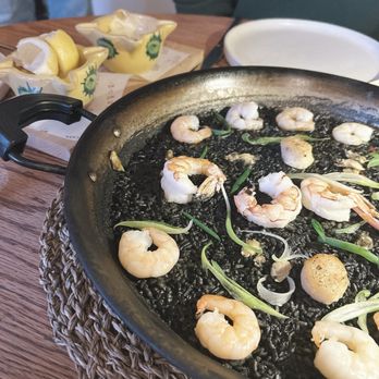 Casa Molina - arroz negro paella - Spanish Near Me - Vancouver, British Columbia Casa Molina - arroz negro paella - Spanish Near Me - Vancouver, British Columbia