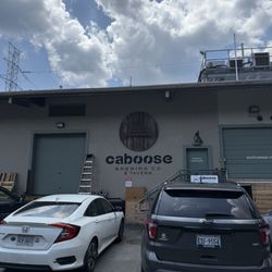 Caboose Tavern - Back of shop, where we parked