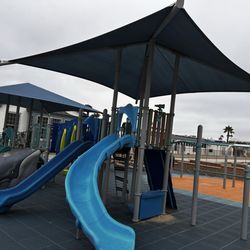 Newport Elementary School - Beautiful public playground on the beach (during non school hours)