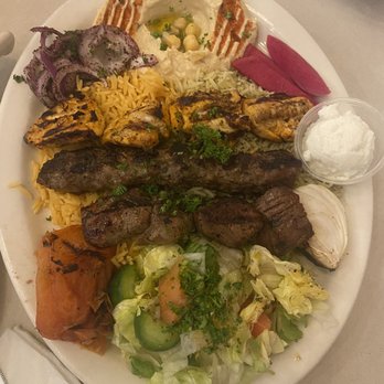 Taboon Mediterranean - CHICKEN, BEEF and LAMB KABAB with MEDITERRANEAN SALAD, HUMMUS and TZAZIKI sauce - Mediterranean Near Me - Long Beach, California Taboon Mediterranean - CHICKEN, BEEF and LAMB KABAB with MEDITERRANEAN SALAD, HUMMUS and TZAZIKI sauce - Mediterranean Near Me - Long Beach, California