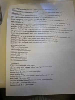 Menu photo 1 The Kittle House Inn Chappaqua, NY Menu photo 1 The Kittle House Inn Chappaqua, NY