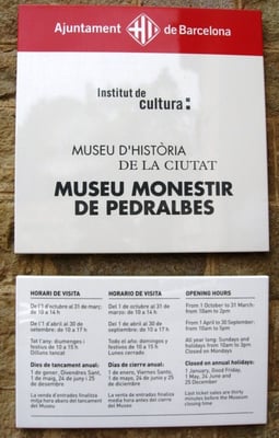 Monastery of Pedralbes by null