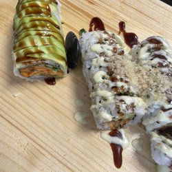 Namu Sushi - Veggie Dragon and Crispy Chicken