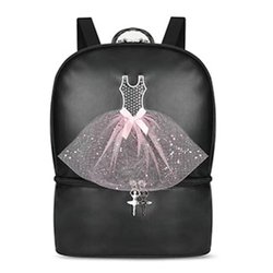 Ennie's Dance Wear - This adorable backpack comes in black or pink! Perfect for your shining dance star!