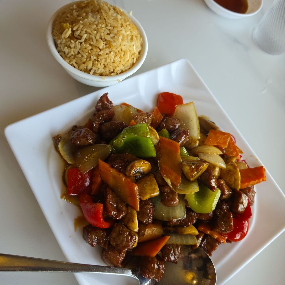 Tasty Modern Asian Kitchen - M1. Black Pepper Mixed Mushroom Beef - Dim Sum Near Me - San Antonio, Texas Tasty Modern Asian Kitchen - M1. Black Pepper Mixed Mushroom Beef - Dim Sum Near Me - San Antonio, Texas