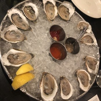 Row 34 - Seaport - 6 types of oysters. - New American Near Me - Boston, Massachusetts