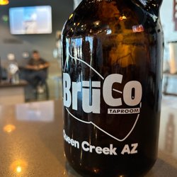 Bruco Taproom - Growler time.