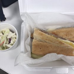 Cubanoz - Cuban sandwich and the 2 oz coke slaw - tasty