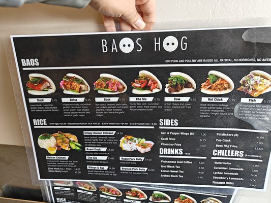 Menu photo 2 Baos Hog Garden Grove, CA