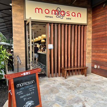 Momosan Waikiki - Entrance - Ramen Near Me - Honolulu, Hawaii