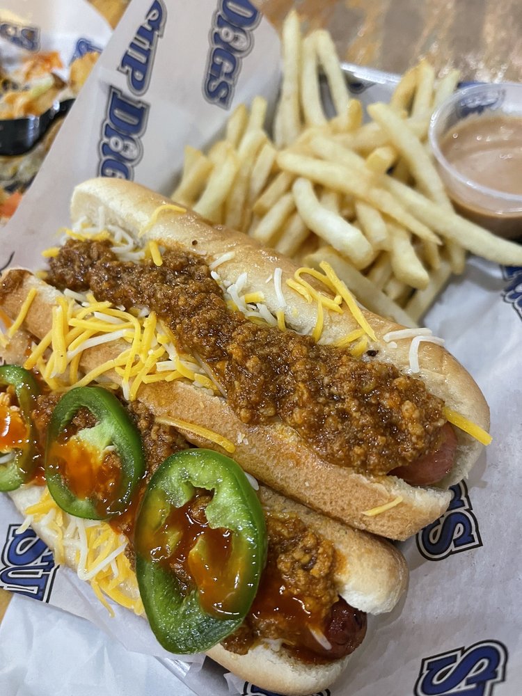 Food from Sup Dogs
