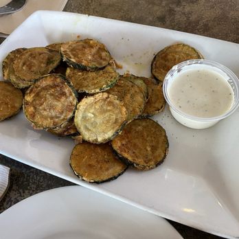 Shenanigans - Zucchini rounds, battered and fried, with ranch dipping sauce. - Irish Near Me - Long Beach, California