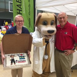 MainStreet Family Care - Dr. Wags was overjoyed to meet James Spann the Weather Man.