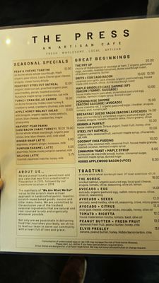 Menu photo 7 The Press - Pleasanton Pleasanton, CA Menu photo 7 The Press - Pleasanton Pleasanton, CA