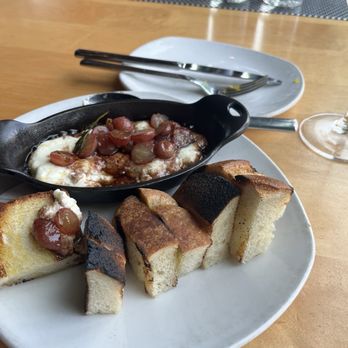 Ox - House Baked Ricccotta & Grapes - Argentine Near Me - Portland, Oregon