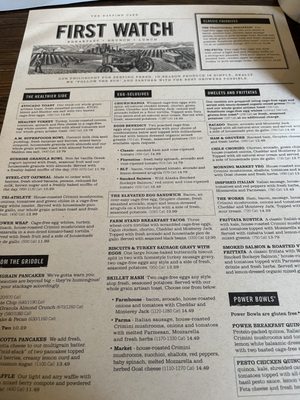Menu photo 3 First Watch Phoenix, AZ