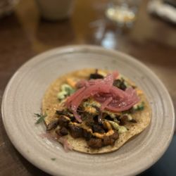 PlanTita's Kitchen - Mushroom taco