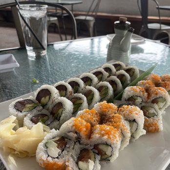 Rocky Yama Sushi - 2 Philadelpia Roll, tuna roll, Salmon Roll - Japanese Near Me - Denver, Colorado Rocky Yama Sushi - 2 Philadelpia Roll, tuna roll, Salmon Roll - Japanese Near Me - Denver, Colorado
