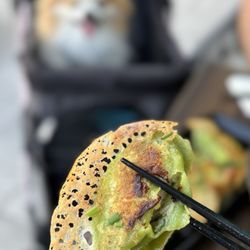 Dumpling Time - Seafood Gyoza w/ crab, shrimp, scallop (5 pc-$18)