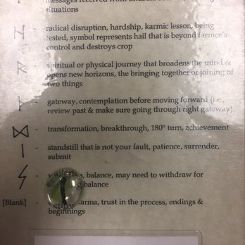 Susan Grau - The Rune stone I picked from the bowl... - Reiki Near Me