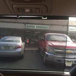 Super Sundaes Ice Cream - The front of the store when you pull up.