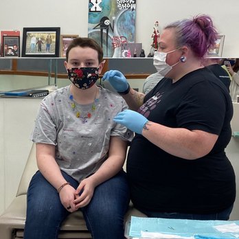 Blue Horseshoe Tattoo - Getting ready - Tattoo Near Me - Hampton, Virginia Blue Horseshoe Tattoo - Getting ready - Tattoo Near Me - Hampton, Virginia