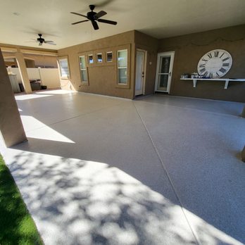Silverback Coatings - Epoxy Flake Flooring system. Love your patio floors again. - Countertop Installation Near Me - Grand Junction, Colorado
