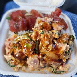 Waialua General Store - Poke bowl, 2 choice. Best poke bowl around