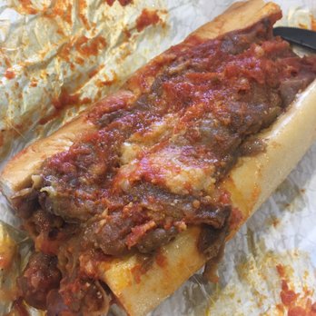 Big Ange's Eatery - Eggplant & sausage sandwich, amazinggg - Sandwiches Near Me - Arlington Heights, Illinois