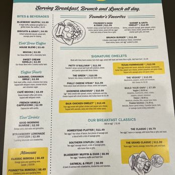 Eggs Up Grill - Menu - Breakfast & Brunch Near Me - Apex, North Carolina